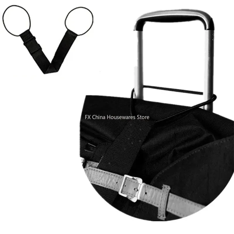Sangle de bagage élastique réglable, ceinture de sécurité de voyage pour bagage à main 5
