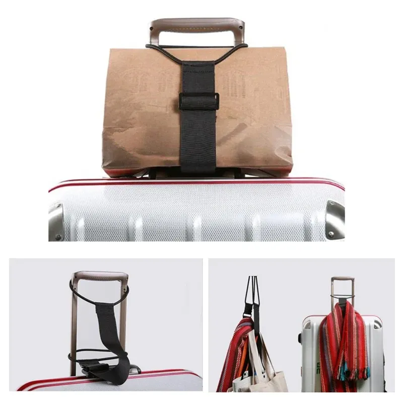 Sangle de bagage élastique réglable en situation