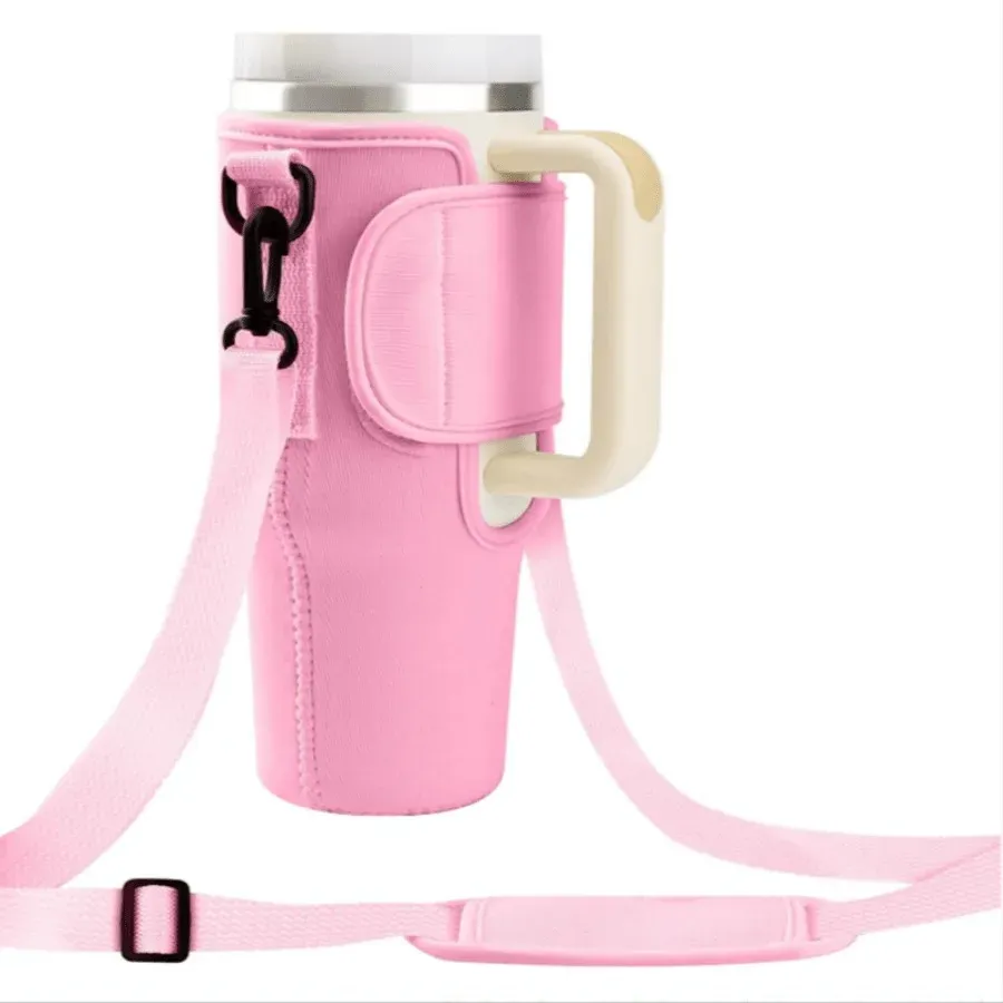 Sac de transport pour bouteille d'eau grande capacité avec poignée et bandoulière réglable 11