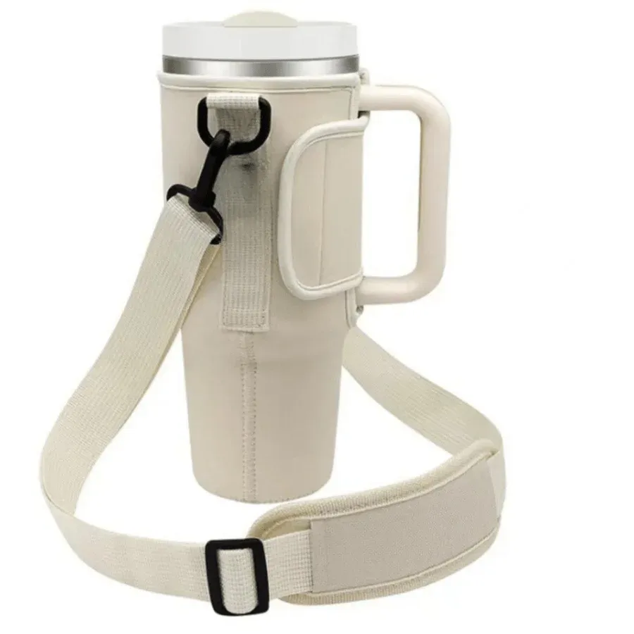 Sac de transport pour bouteille d'eau grande capacité avec poignée et bandoulière réglable 12