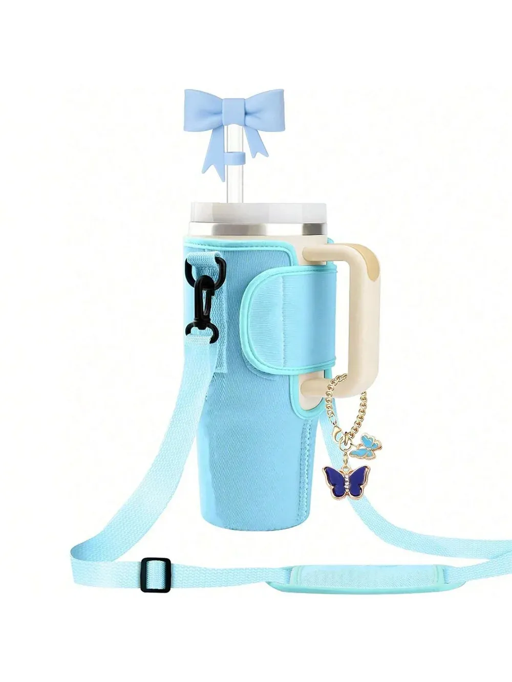 Sac de transport pour bouteille d'eau grande capacité avec poignée et bandoulière réglable 13