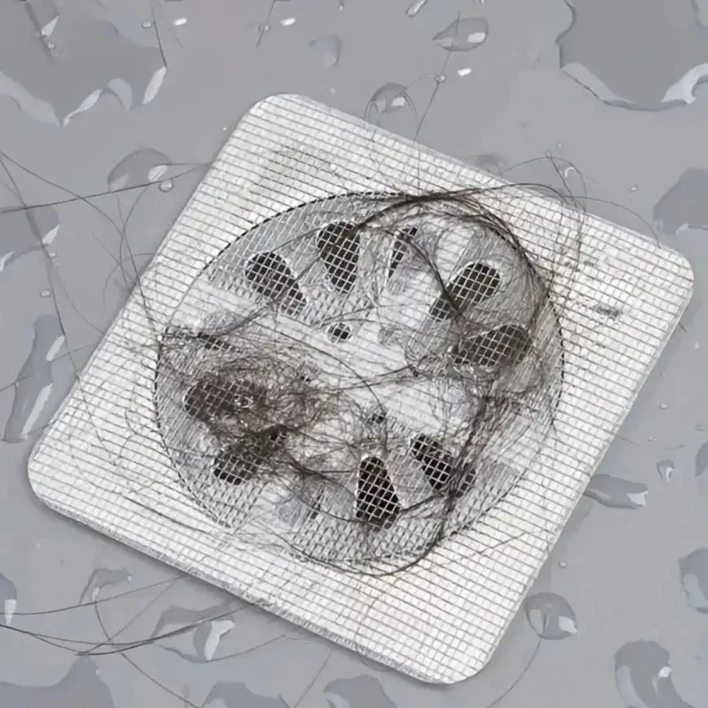 Installation du filtre sur un drain