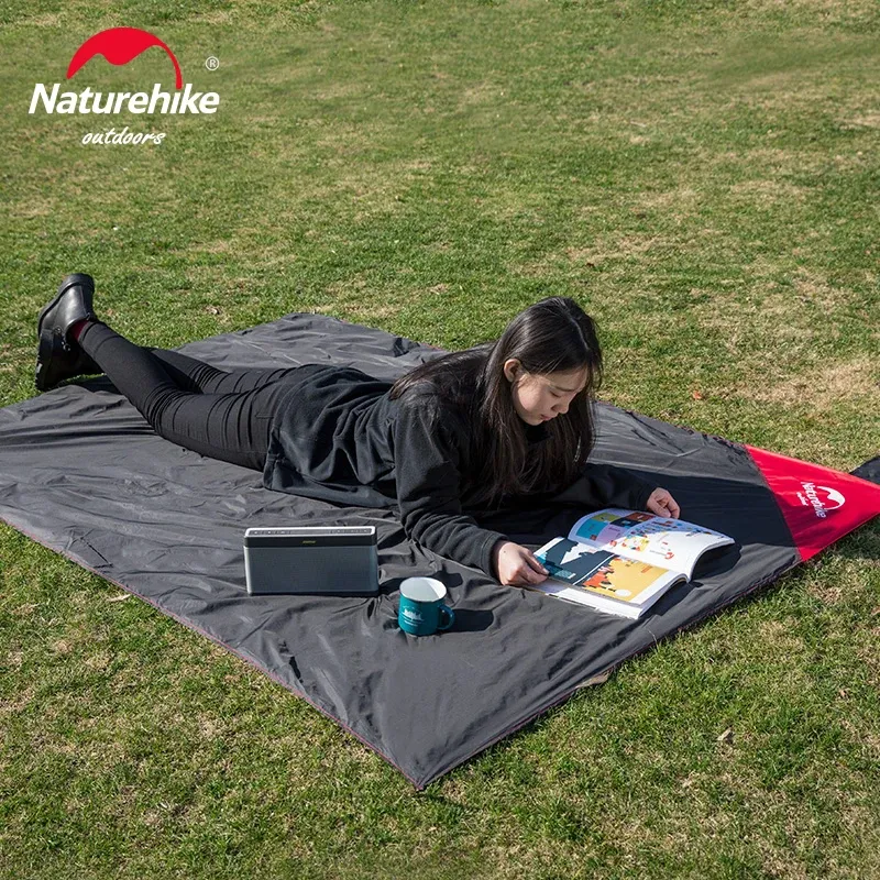Couverture de pique-nique Naturehike, tapis de tente imperméable portable, bâche d'auvent pour l'extérieur, plage et camping 2