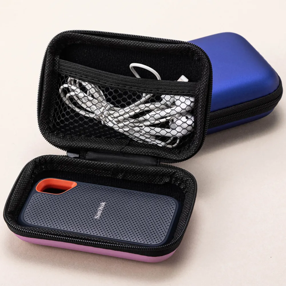 Étui de transport rigide pour SSD SanDisk Extreme, intérieur