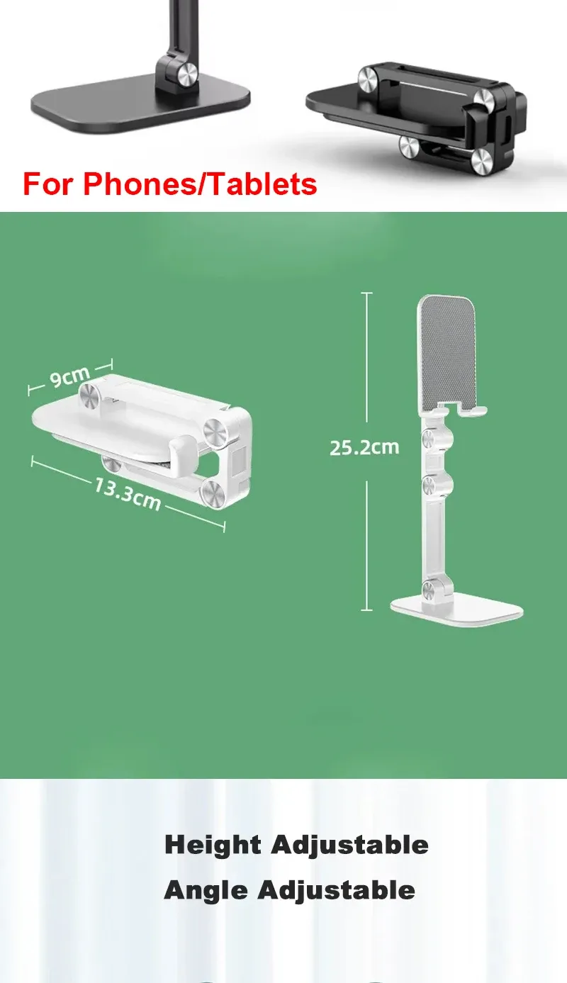Support de téléphone en situation de bureau
