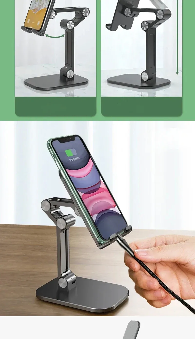 Support de téléphone, finitions soignées
