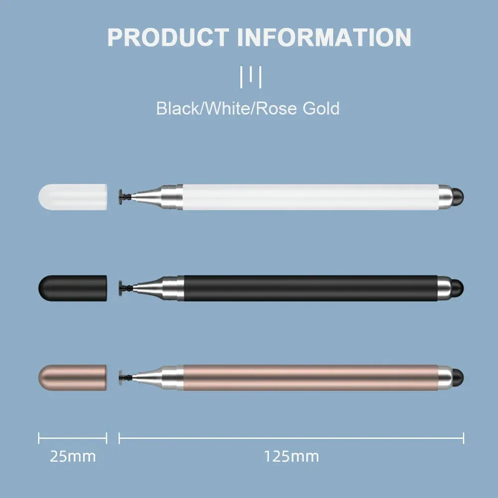 Stylet tactile 2 en 1 en détail