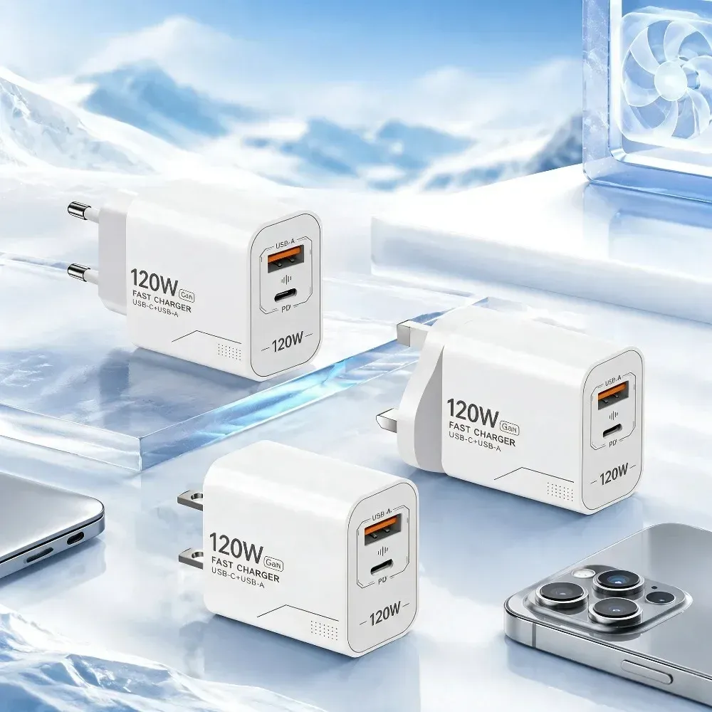 Chargeur USB-C avec ports multiples