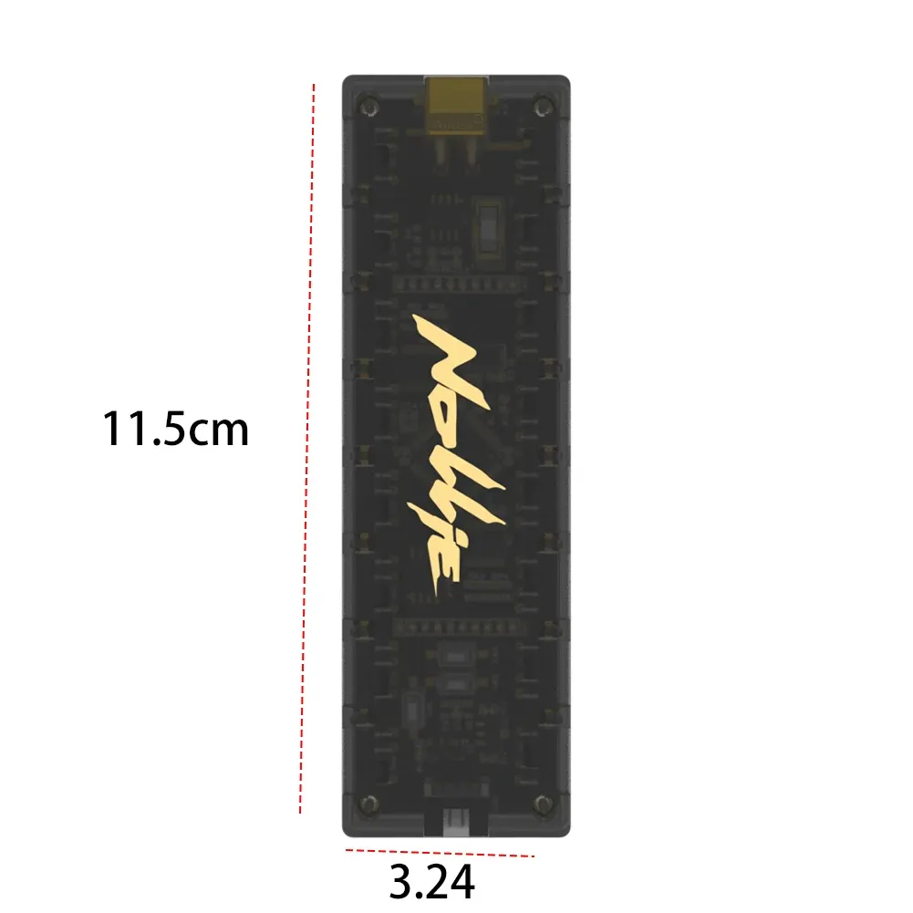 Contrôleur ARGB 5 V 3 broches avec séparateur adressable 8 voies, signal Nollie, compatible OpenRGB 5
