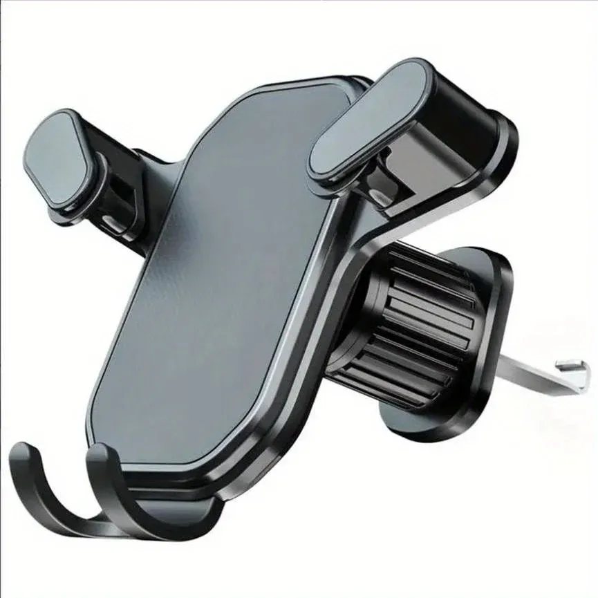 Support de téléphone pour voiture à fixer sur la grille d'aération, compatible smartphone et GPS, écran de 4,7 à 6,7 pouces 7