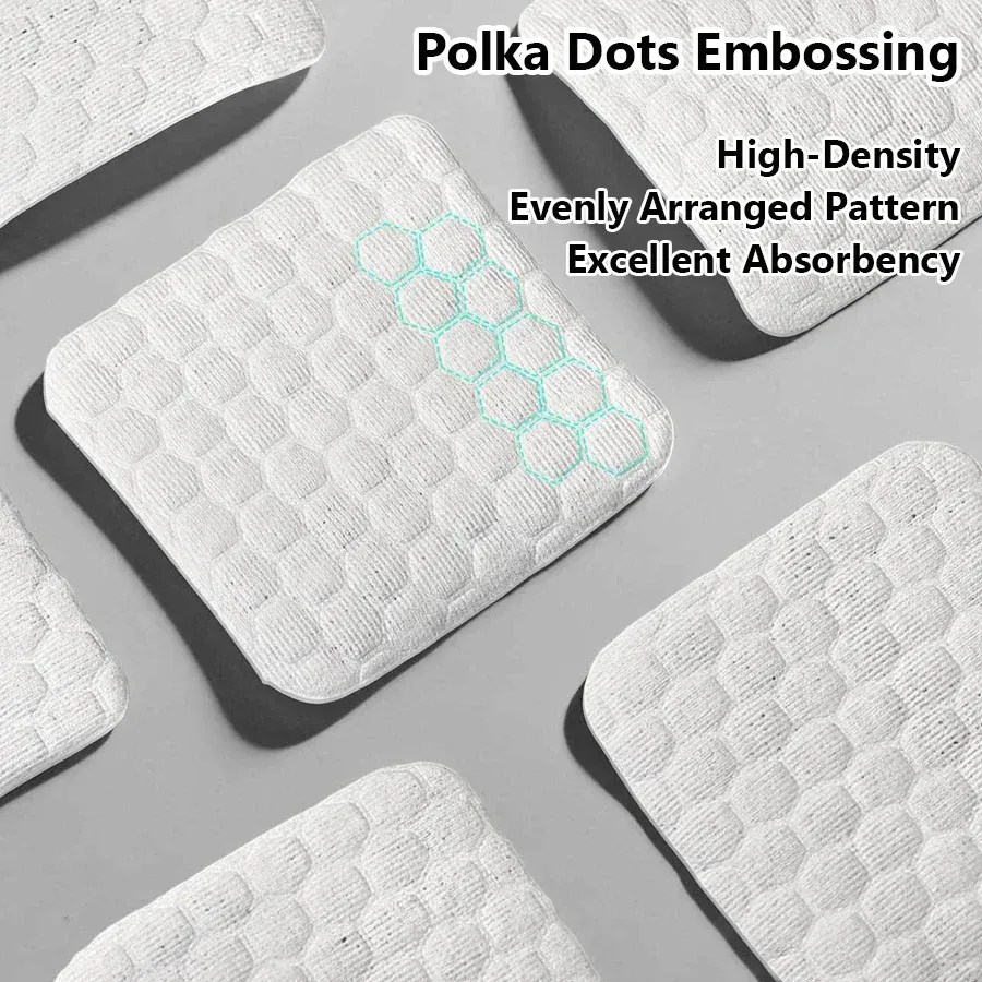 200 lingettes non pelucheuses pour ongles, tampons nettoyants durables pour manucure et nettoyage de gel 3