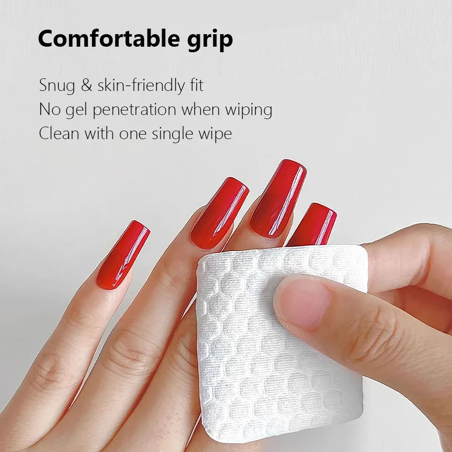Lingettes non pelucheuses pour ongles, pour le nettoyage du gel