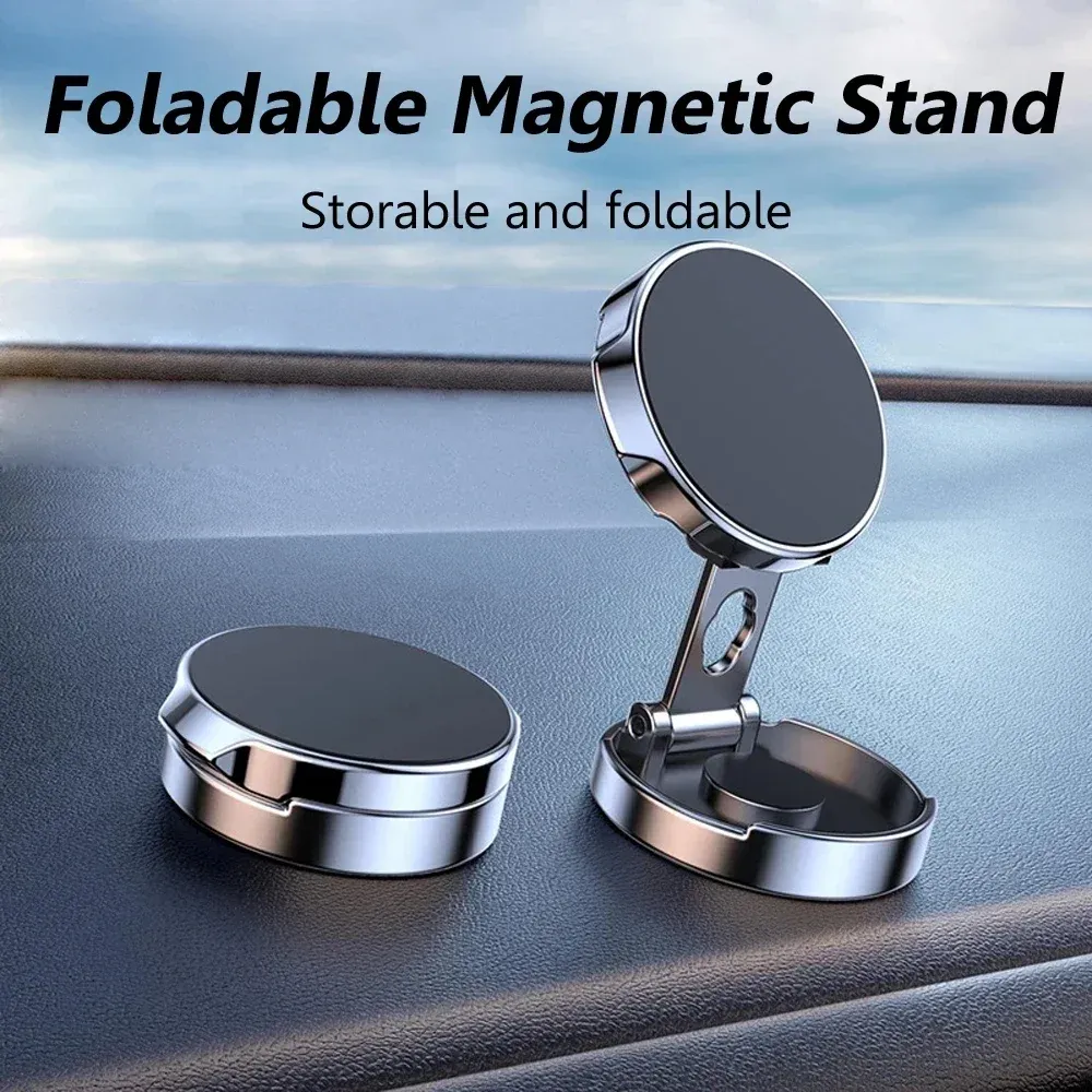 Support magnétique rotatif à 720° pour téléphone portable, vue d'ensemble