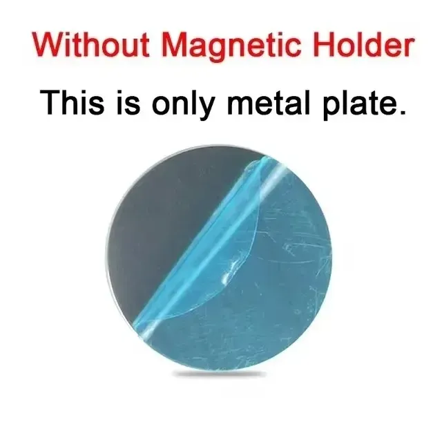 Support magnétique pliable à 720° pour téléphone portable de voiture, support universel rond 9