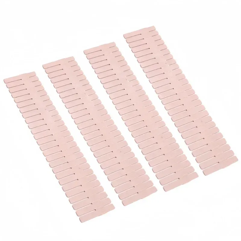 Lot de 4 organiseurs de tiroir réglables pour sous-vêtements, chaussettes et petits articles 8