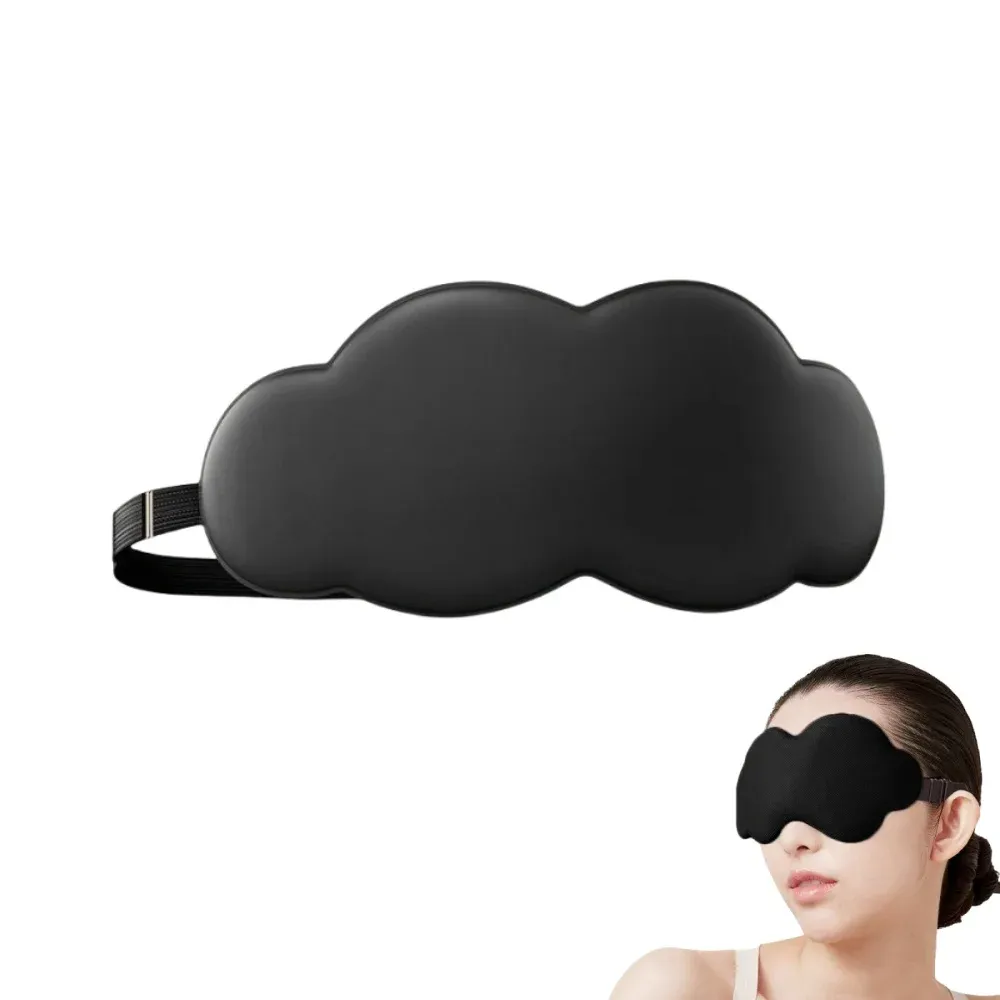 Masque de sommeil 3D profilé, occultant, en matière ultra-douce et respirante, pour le repos et les voyages 12