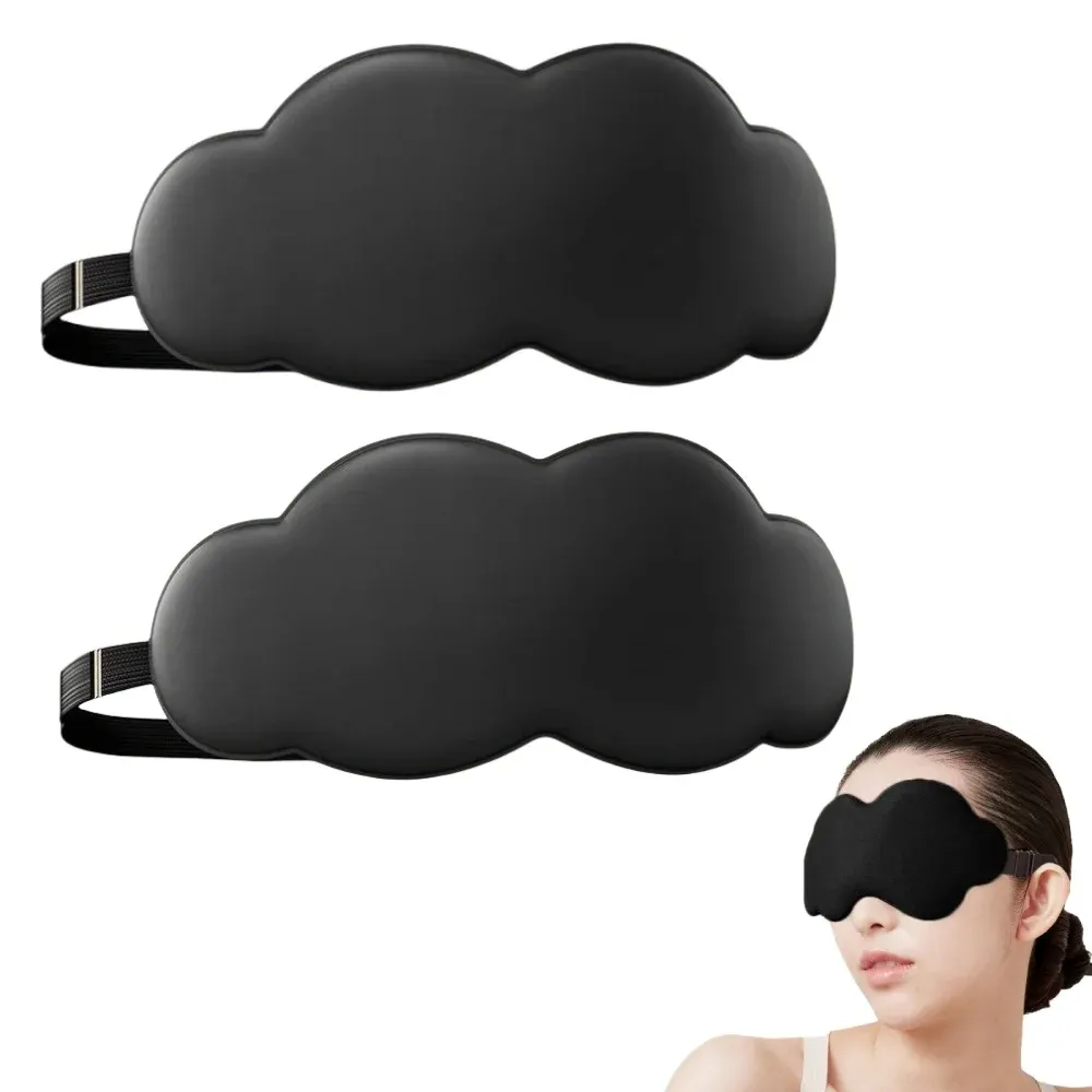 Masque de sommeil 3D profilé, occultant, en matière ultra-douce et respirante, pour le repos et les voyages 9