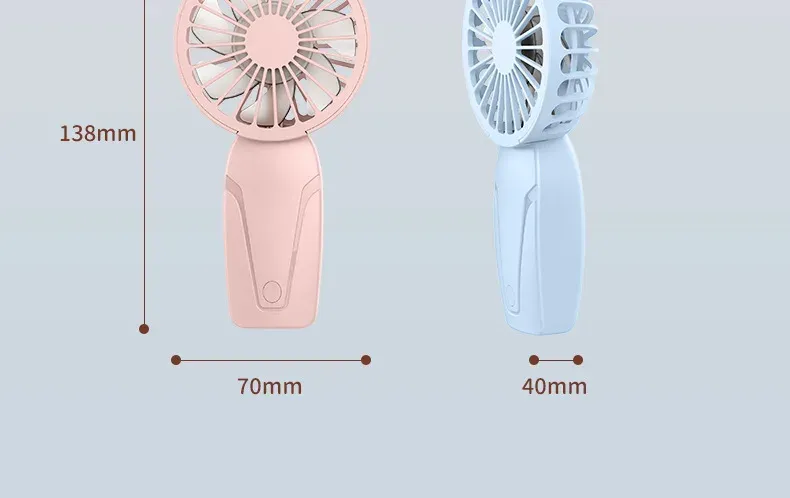 Mini ventilateur portatif, vue finale