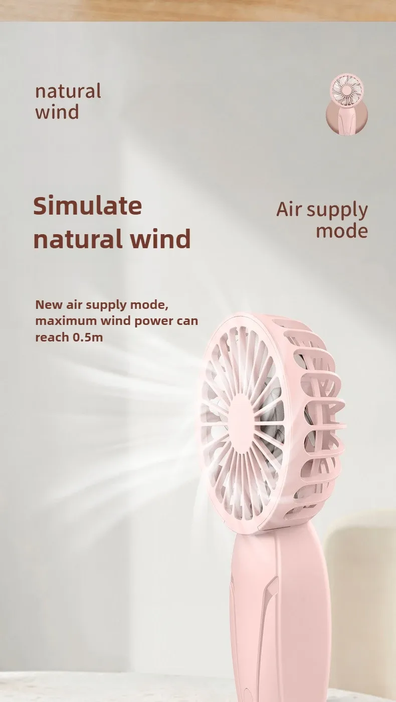 Mini ventilateur porté au quotidien