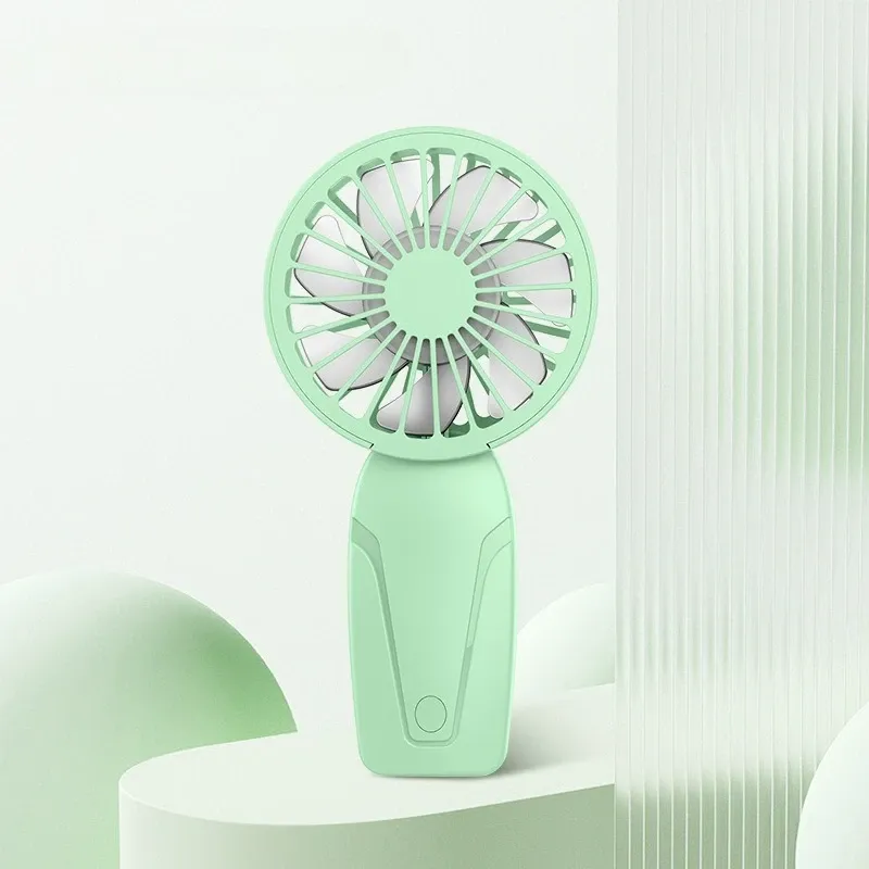 Petit ventilateur portable en ABS léger, design mignon, mini ventilateur USB rechargeable pour un rafraîchissement en déplacement, mini ventilateur de poche 10