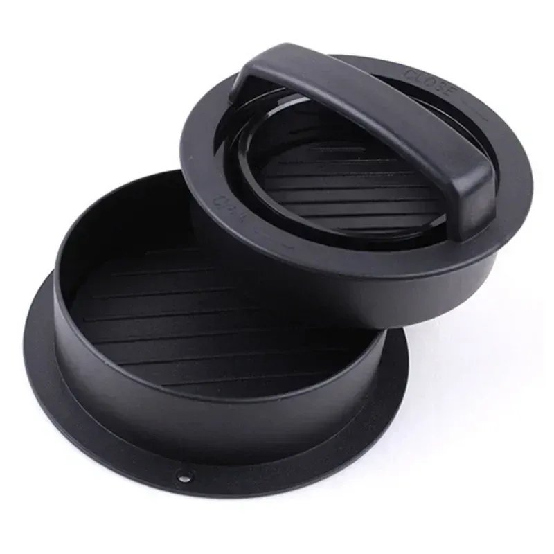 Presse à steak haché pour hamburger, ABS, forme ronde, antiadhésive, moule à galettes farcies, accessoires de cuisine pour gril 5