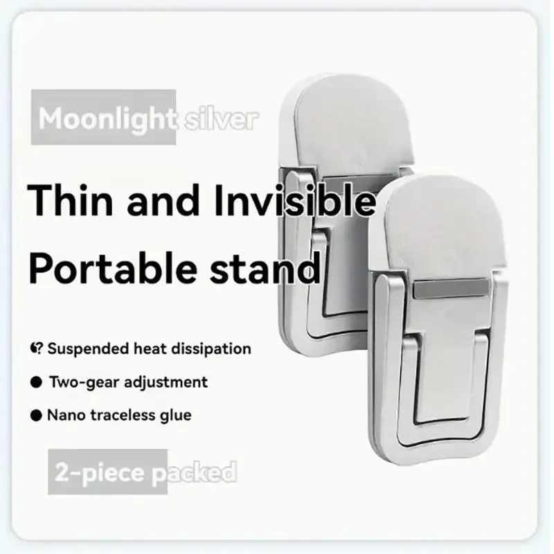 Support pour ordinateur portable, fixation adhésive