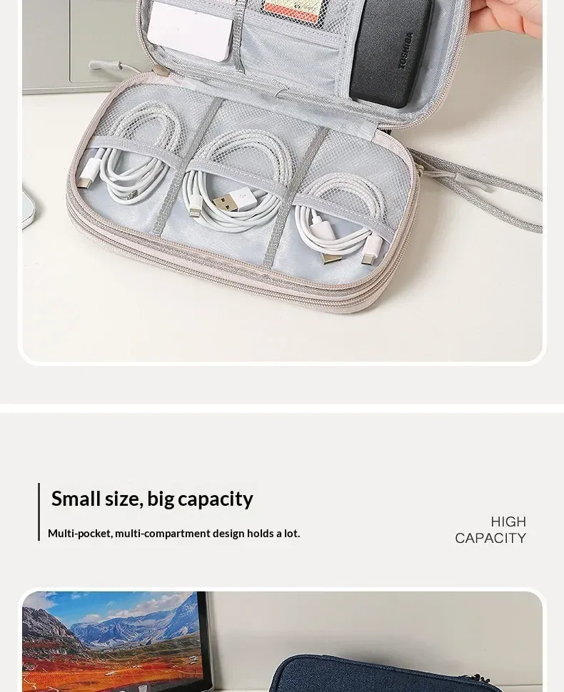 Compartiments intérieurs du sac