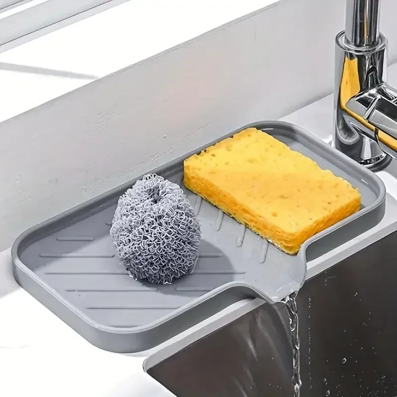 Tapis de robinet en silicone multifonction