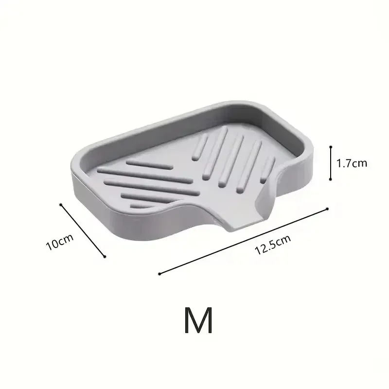 Nouveau tapis de robinet en silicone, plateau d'évier de cuisine, distributeur de savon, éponge, tampon de vidange, tapis anti-éclaboussures, plateau de rangement pour comptoir 8