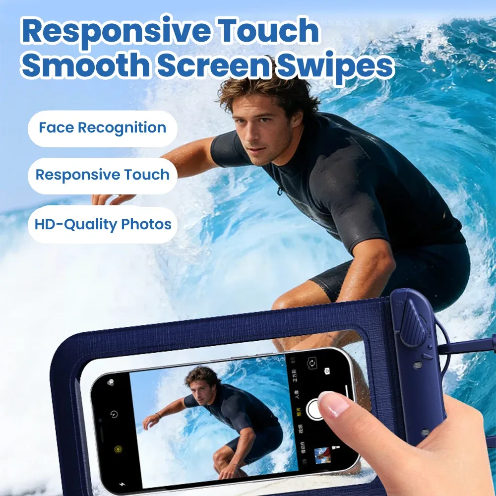 Étui de protection étanche pour iPhone 17, 16, 15, 14, 13 Pro Max, 17 Air et Samsung – Housse intégrale pour la natation et la baignade 5