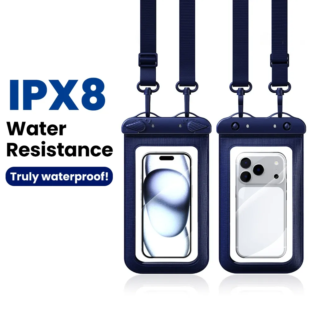 Étui de protection étanche pour iPhone 17, 16, 15, 14, 13 Pro Max, 17 Air et Samsung – Housse intégrale pour la natation et la baignade 6