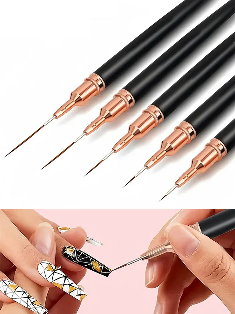 Ensemble de pinceaux Nail Art pour création d'ongles