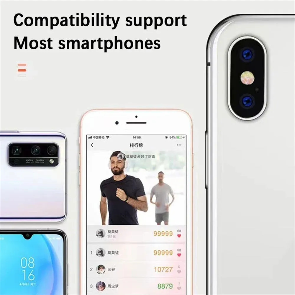 Support de téléphone vibrant, mise en situation
