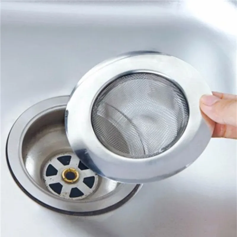 Filtre de vidange en acier inoxydable, détail