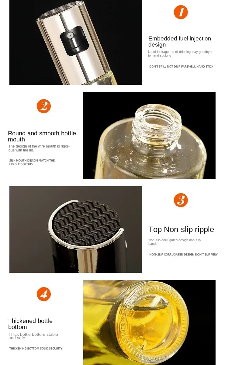 Vaporisateur d'huile d'olive, usage au quotidien