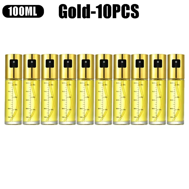 Bouteille pulvérisatrice d'huile d'olive en acier inoxydable, ustensile de cuisine portable pour la cuisson, salades et barbecue, vaporisateur en verre, 100 ml 18