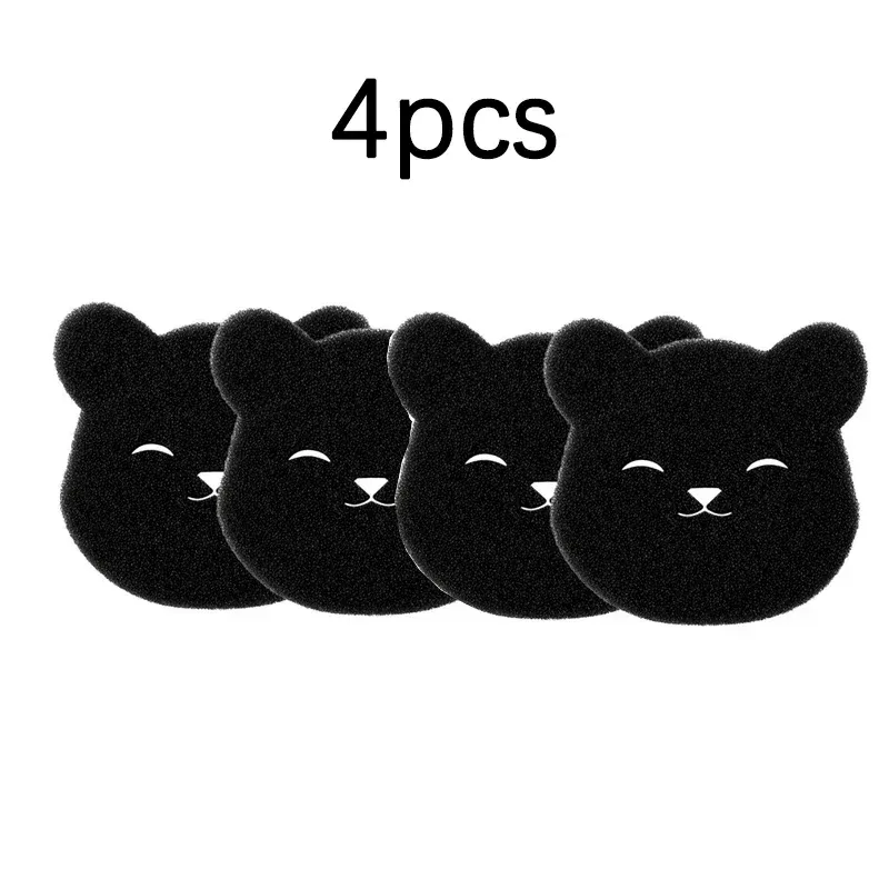 Boules de lavage en forme d'ours (lot de 2 à 6) pour retirer les poils d'animaux, réutilisables, attrape-peluches pour machine à laver 7