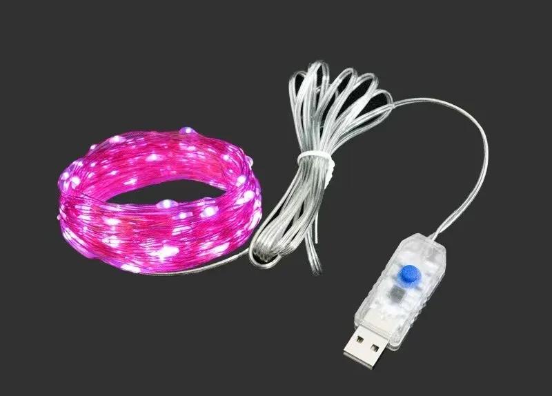 Ambiance lumineuse de la guirlande LED