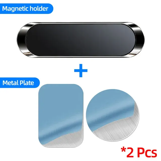 Support magnétique pour téléphone de voiture rotatif, compact, en métal, avec aimant puissant, compatible iPhone 16, Xiaomi, Huawei et Samsung 9