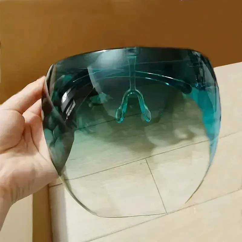 Lunettes de soleil intégrales de cyclisme unisexes à verre sphérique et protection anti-éclaboussures 4
