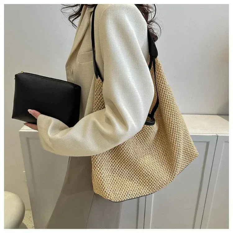 Sac tissé, détail de la forme