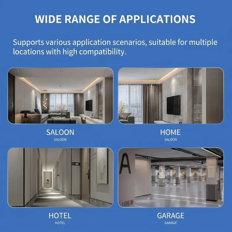 Détecteur de mouvement LED 220V/110V à infrarouge PIR, rotatif à 180°, minuterie extérieure 4