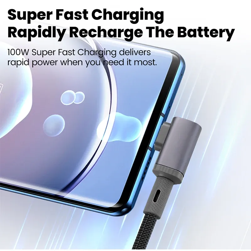 Câble de charge USB-C, connexion à un smartphone