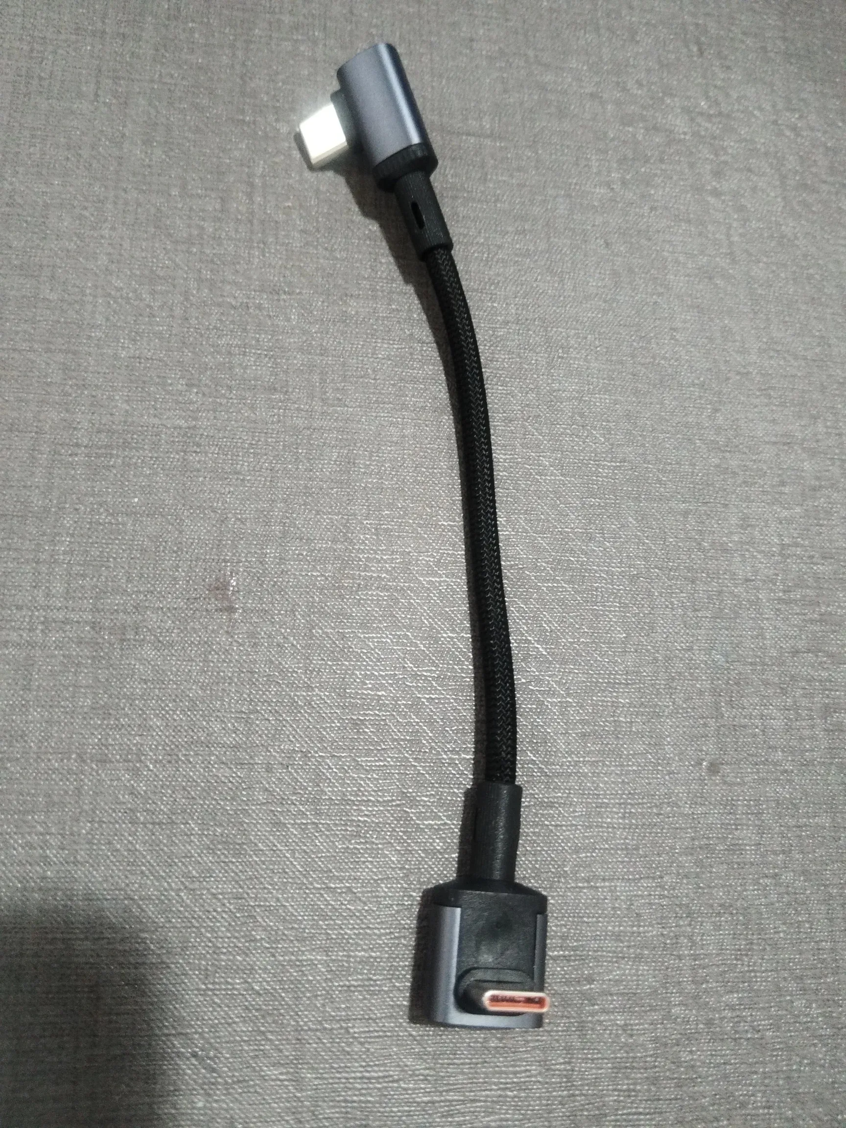 Câble de charge rapide USB-C vers USB-C coudé à 90° 240 W, disponible en 1,5 m, 3 m et 5 m, compatible iPhone 17, 16, 15 et 14 Pro Max 12