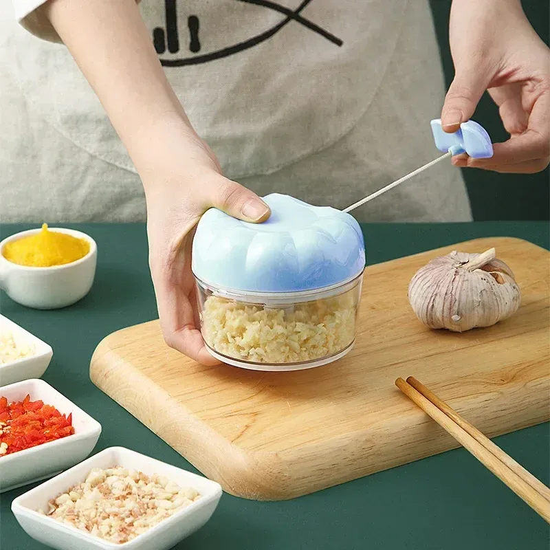 Presse-ail manuel, mini hachoir à ail multifonction, coupe-légumes, hachoir à viande, gadgets de cuisine