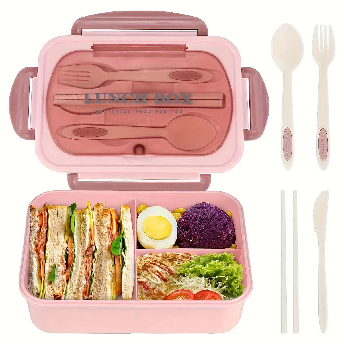 Conteneur à lunch portable aux finitions soignées