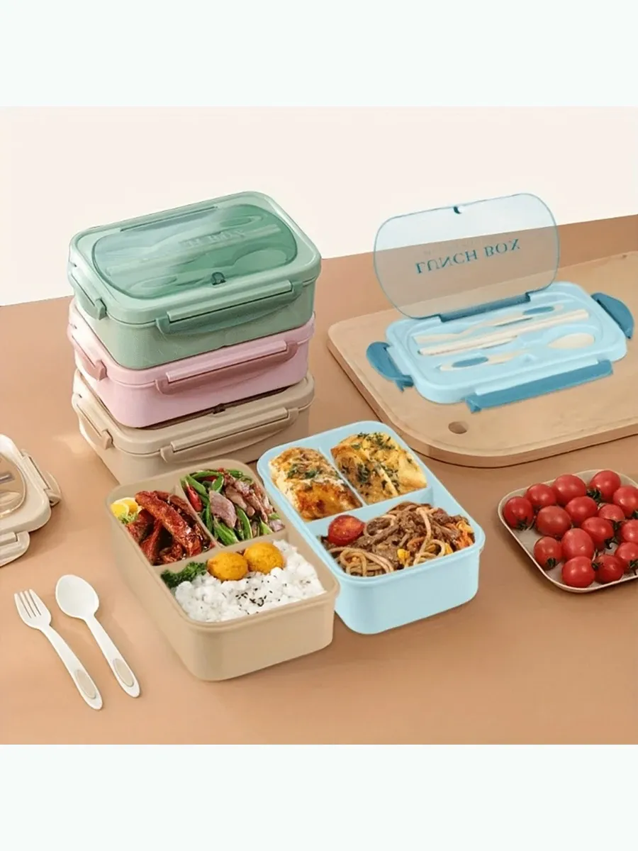 Boîte bento pour étudiants, mise en scène lifestyle