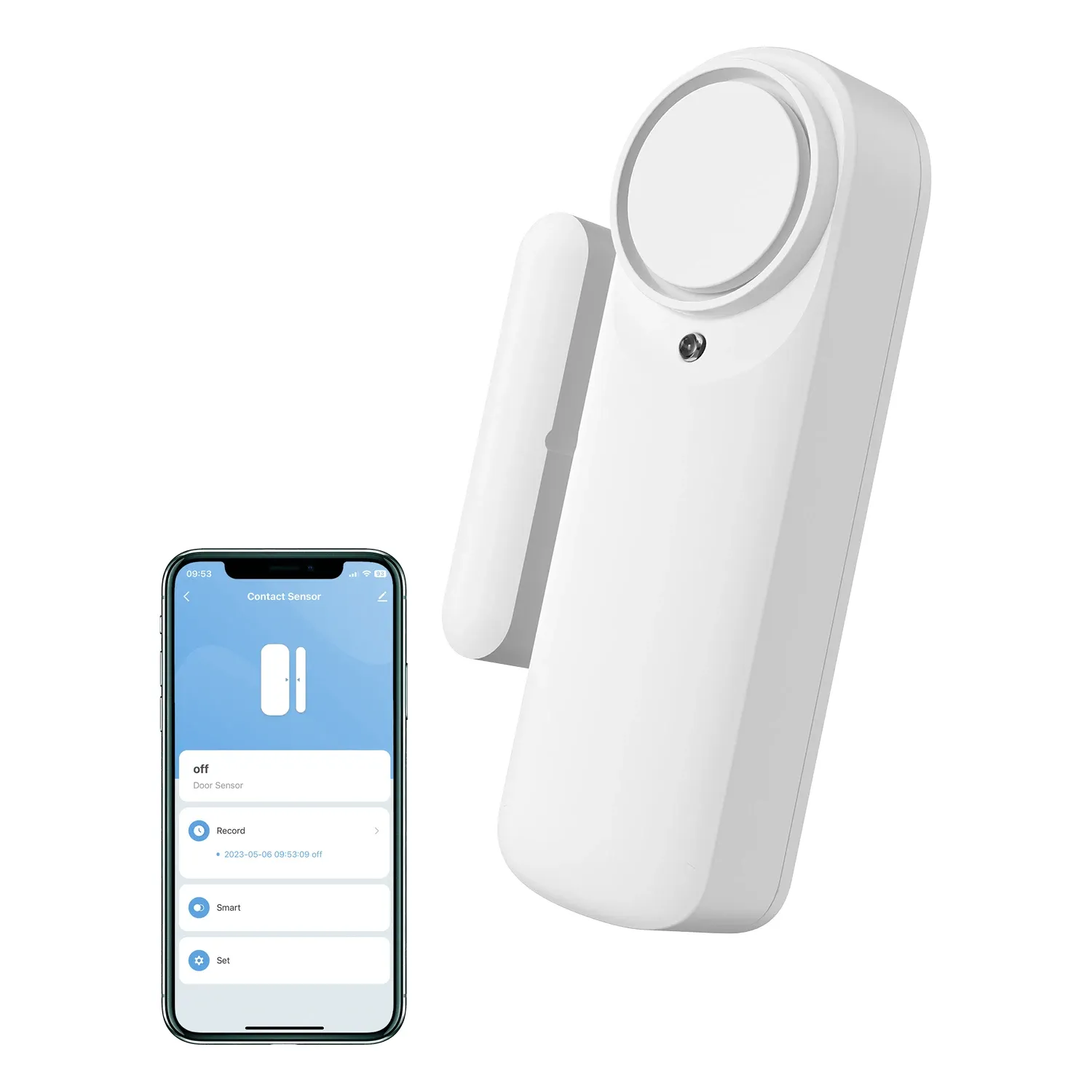 Capteur intelligent de porte et de fenêtre Tuya WiFi Bluetooth