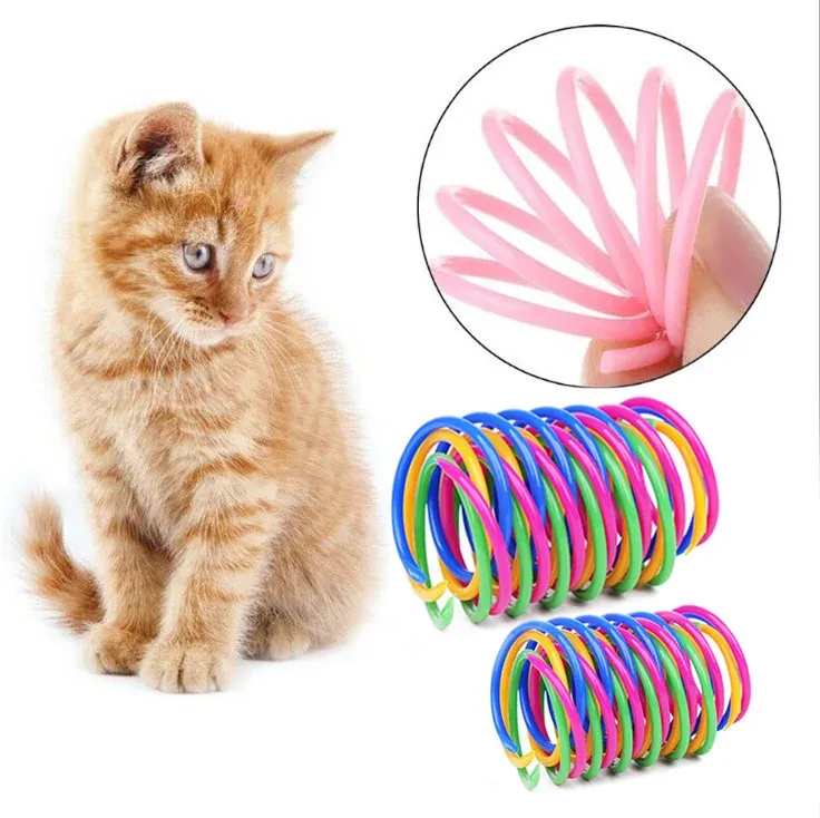 Détail du jouet ressort pour chat