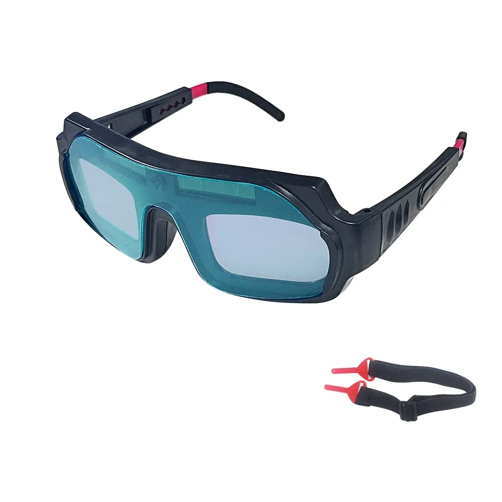 Lunettes de soudage à assombrissement automatique, protection contre la lumière intense 7